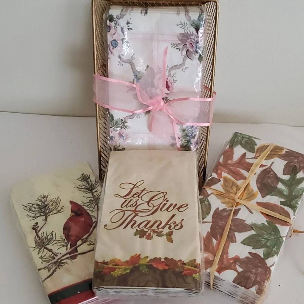Guest Towels and Basket